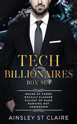 Tech Billionaires by author Ainsley St Claire book cover.