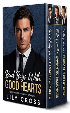 Bad Boys with Good Hearts by author Lily Cross book cover.