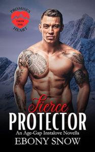 Fierce Protector by author Ebony Snow book cover.