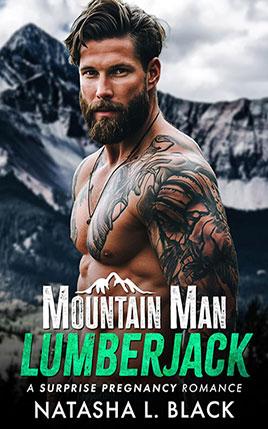 Mountain Man Lumberjack by author Natasha L. Black book cover.