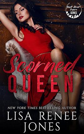 Scorned Queen by author Lisa Renee Jones. Book Two cover.