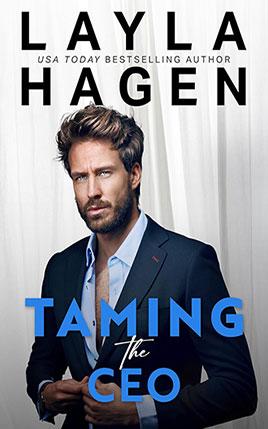 Taming The CEO by author Layla Hagen book cover.