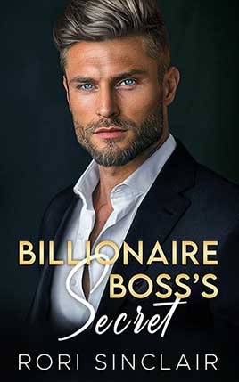 Billionaire Boss's Secret by author Rori Sinclair book cover.