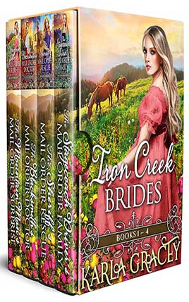 Iron Creek Brides by author Karla Gracey. Book One cover.