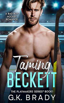 Taming Beckett by author G.K. Brady. Book One cover.