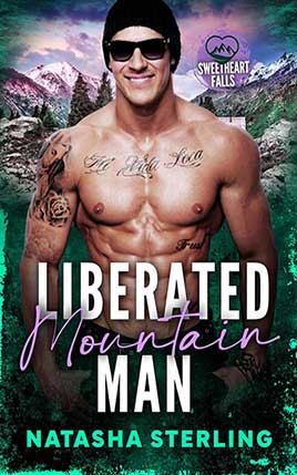 Liberated Mountain Man by author Natasha Sterling book cover.