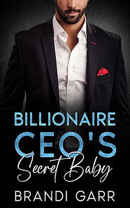 Billionaire CEO's Secret Baby by author Brandi Garr. Book cover.