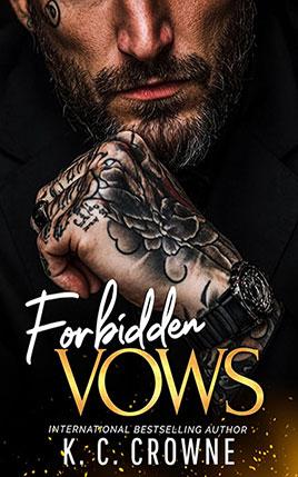 Forbidden Vows by author K.C. Crowne. Book cover.