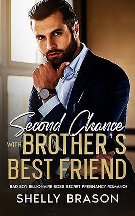 Second Chance with Brother's Best Friend by author Shelly Brason. Book cover.