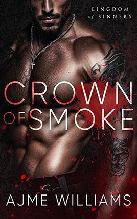 Crown of Smoke by author Ajme Williams. Book cover.