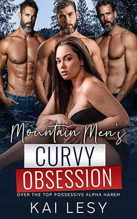 Mountain Mens' Curvy Obsession by author Kai Lesy. Book cover.