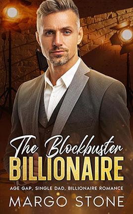 Blockbuster Billionaire by author Margo Stone. Book cover.