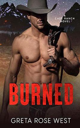 BURNED by author Greta Rose West. Book One cover.