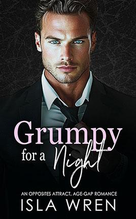 Grumpy for a Night by author Isla Wren. Book cover.
