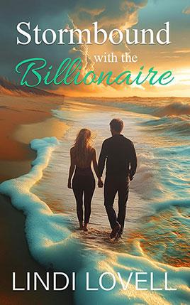 Stormbound with the Billionaire by author Lindi Lovell. Book cover.