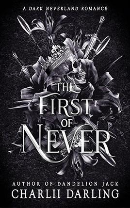 The First of Never by author Charlii Darling. Book cover.