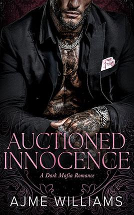 Auctioned Innocence by author Ajme Williams. Book cover.
