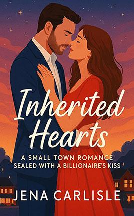 Inherited Hearts by author Jena Carlisle. Book cover.