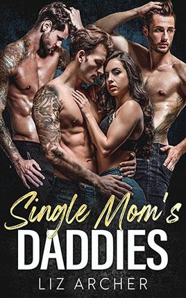 Single Mom's Daddies by author Liz Archer. Book cover.