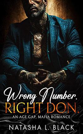 Wrong Number. Right Don by author Natasha L. Black. Book cover.