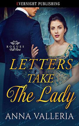 Letters Take the Lady by author Anna Valleria. Book Two cover.