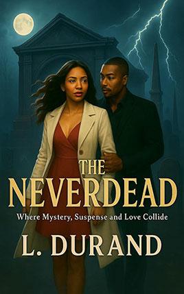 The Neverdead by author L. Durand. Book cover.