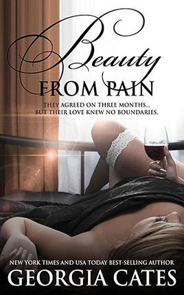Beauty from Pain by author Georgia Cates. Book One cover.