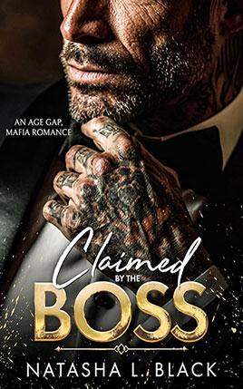 Claimed by the Boss by author Natasha L. Black. Book cover.