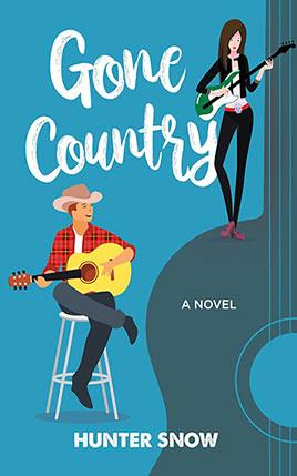 Gone Country by author Hunter Snow. Book cover.
