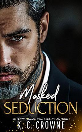 Masked Seduction by author K.C. Crowne. Book cover.