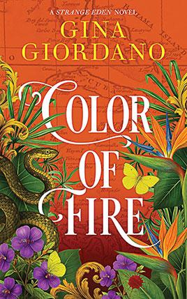 Color of Fire by author Gina Giordano. Book Three cover.