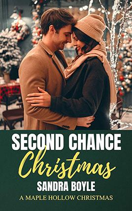 Second Chance Christmas by author Sandra Boyle. Book cover.