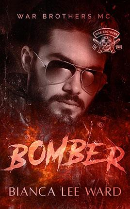 Bomber by author Bianca Lee Ward. Book Three cover.