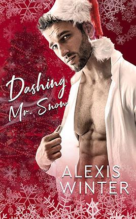 Dashing Mr. Snow by author Alexis Winter. Book cover.